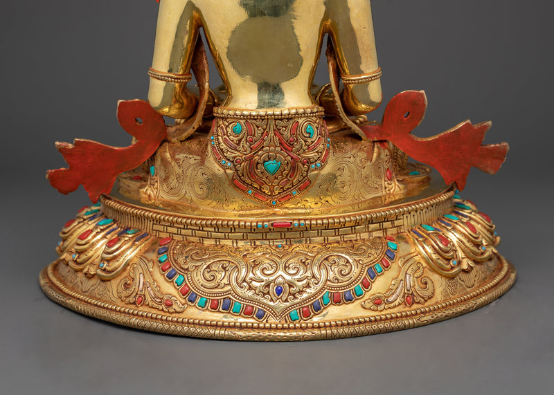 Amitayus Nepalese Handmade Statue | Beacon of Longevity