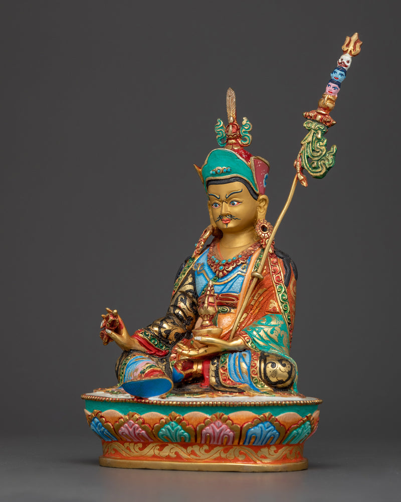 guru-rinpoche-coloreed-handmade-26cm