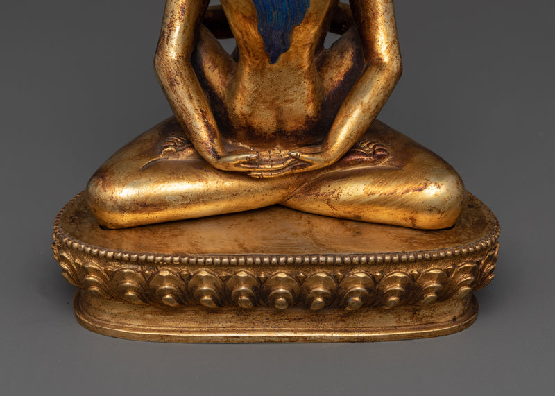 Samantabhadra with Consort Handmade Statue | Union of Compassion and Wisdom