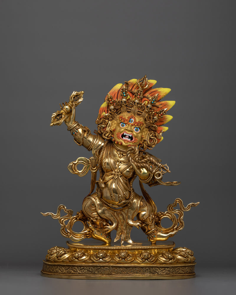 vajrapani-handmade-gold-gilded