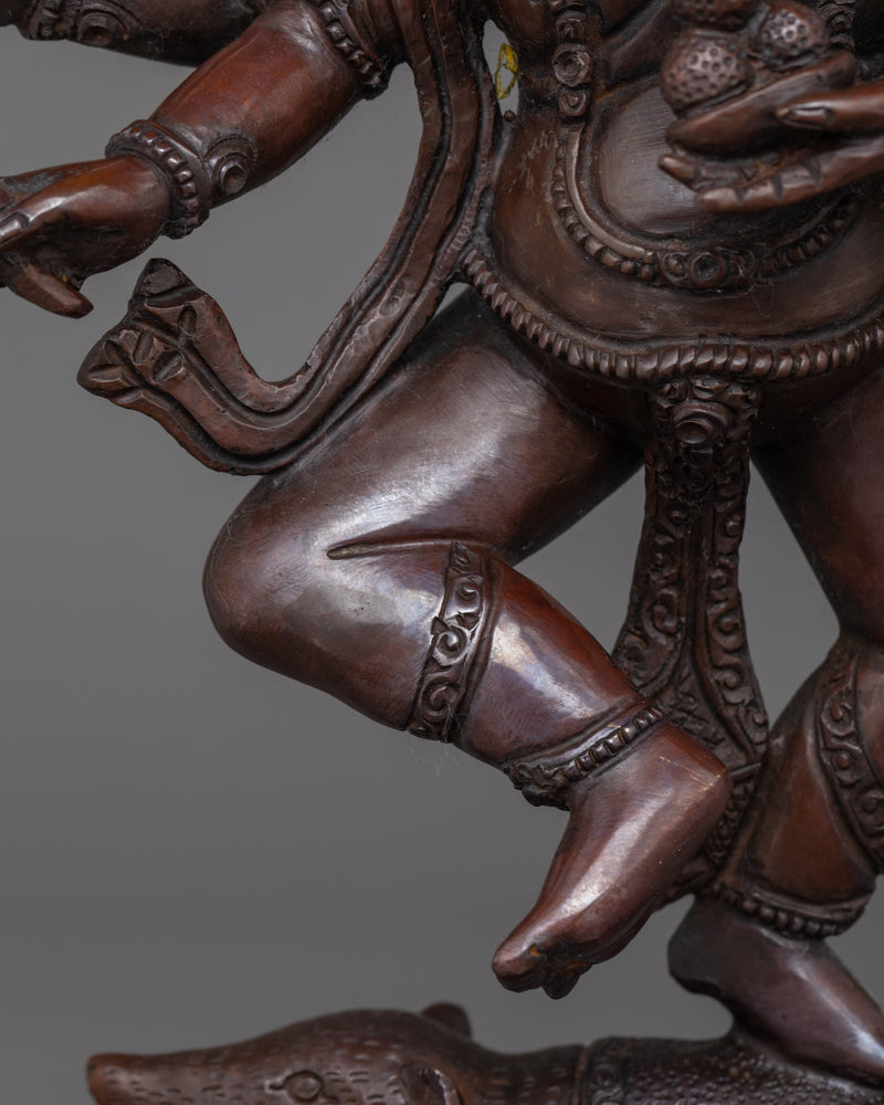 Six-Arms Ganesh Handmade Statue | Embodiment of Wisdom and Prosperity