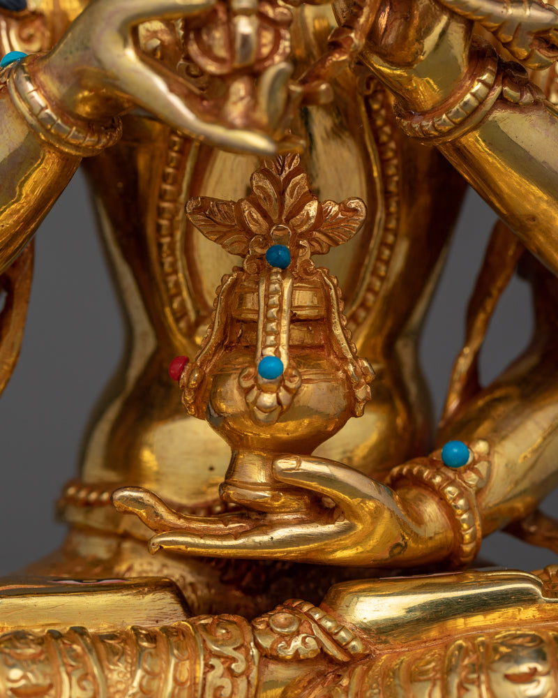 Namgyalma Sacred Handmade Statue | Embodiment of Longevity and Protection