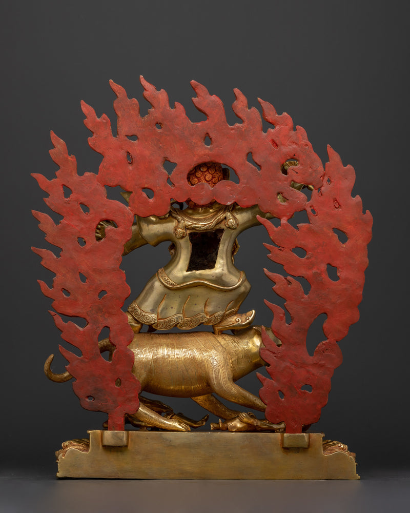 Dorje Drollo a Handmade Nepalese Statue | Embodiment of Fierce Protection and Wisdom