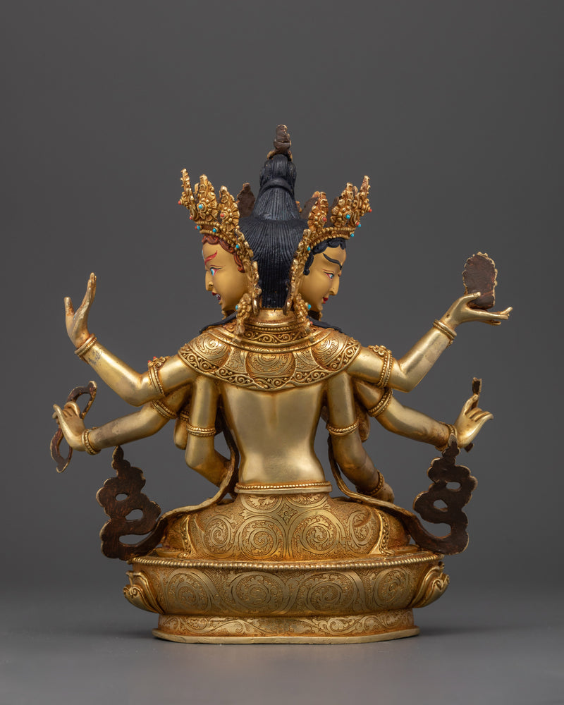 Handmade Female Deity Namgyalma Statue | Embodiment of Longevity and Compassion