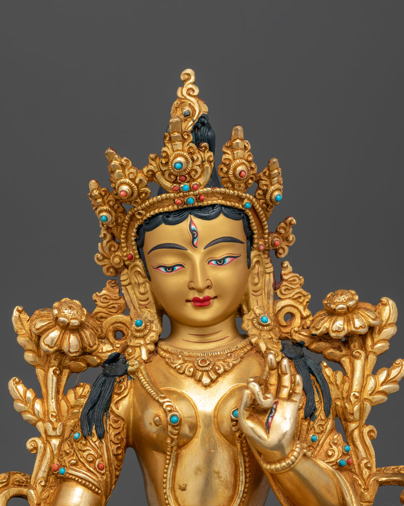 white-tara-handmade-small-female-deity