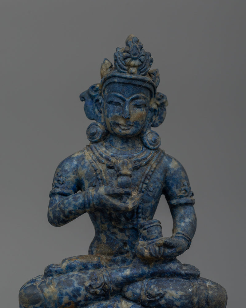 Vajrasattva Stone Statue | The Embodiment of Purity and Enlightenment