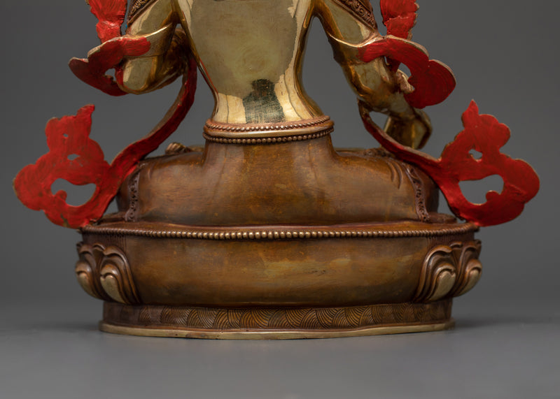 Mother Sita Tara Copper Statue | Guardian of Compassion