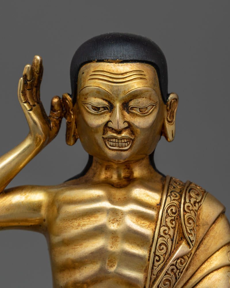 Tibetan Siddha Milarepa Statue | Tibetan Buddhist Master, Yogi