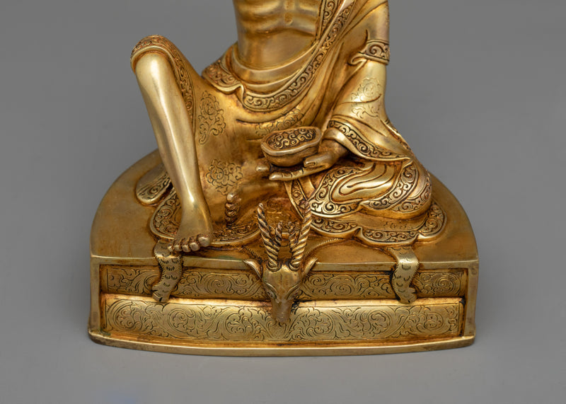 Tibetan Siddha Milarepa Statue | Tibetan Buddhist Master, Yogi