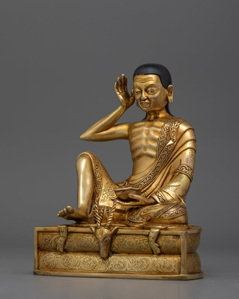 Tibetan Siddha Milarepa Statue | Tibetan Buddhist Master, Yogi