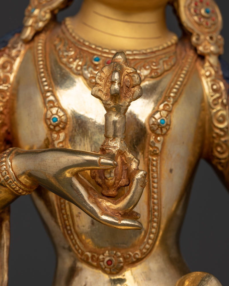 The Bodhisattva of Purification | Vajrasattva 24k Gold Gilded Statue