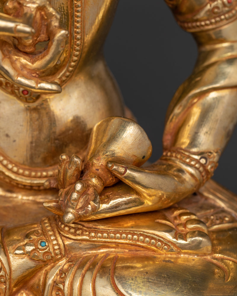 The Bodhisattva of Purification | Vajrasattva 24k Gold Gilded Statue