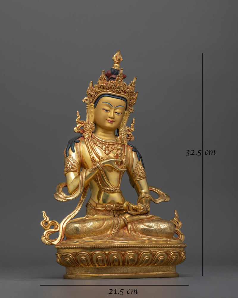 Handcrafted Vajrasattva Copper Statue | The Perfect Symbol of Purity and Transformation