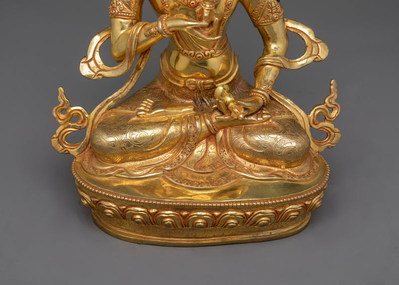 Handcrafted Vajrasattva Copper Statue | The Perfect Symbol of Purity and Transformation