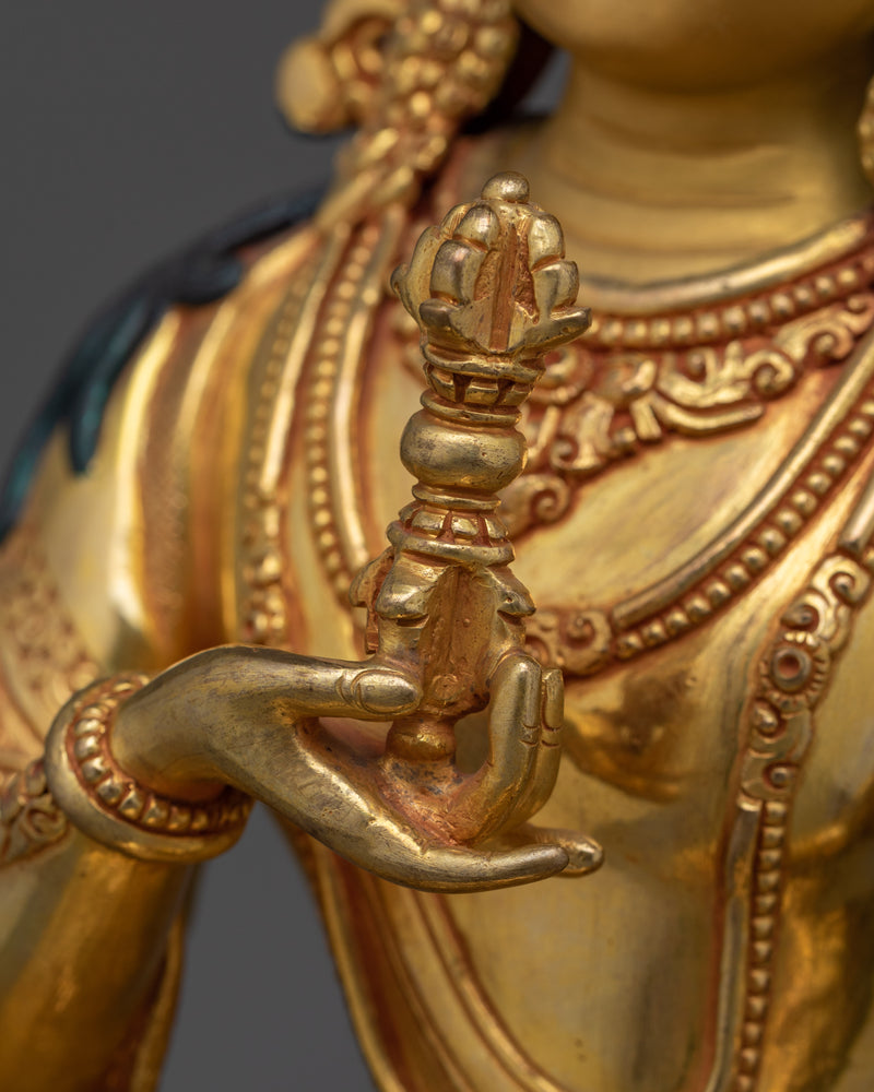 Handcrafted Vajrasattva Copper Statue | The Perfect Symbol of Purity and Transformation