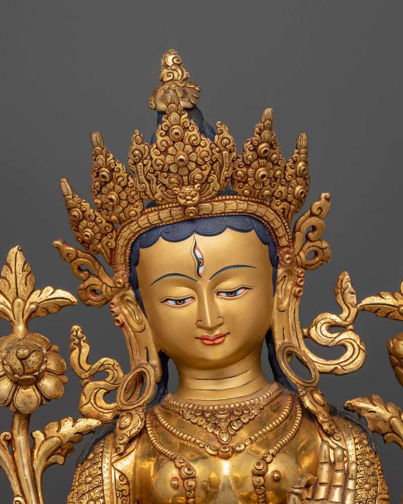 The Radiant Goddess White Tara | Compassion and Longevity