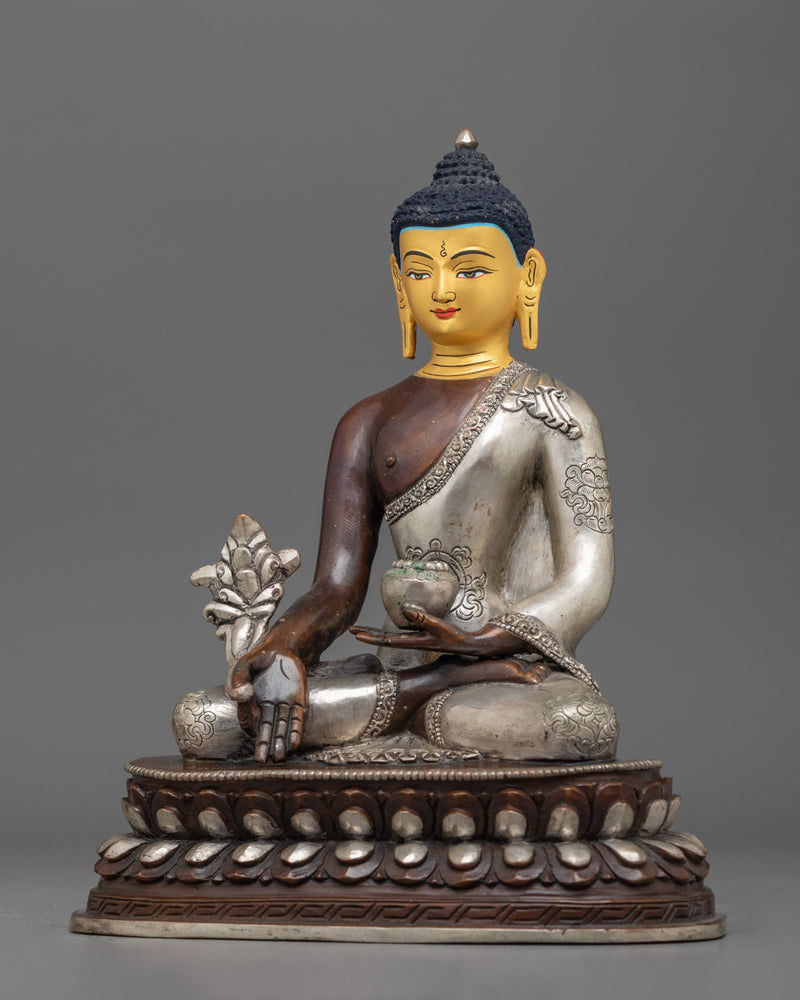 The Healer of Body and Spirit | Medicine Buddha Copper Statue