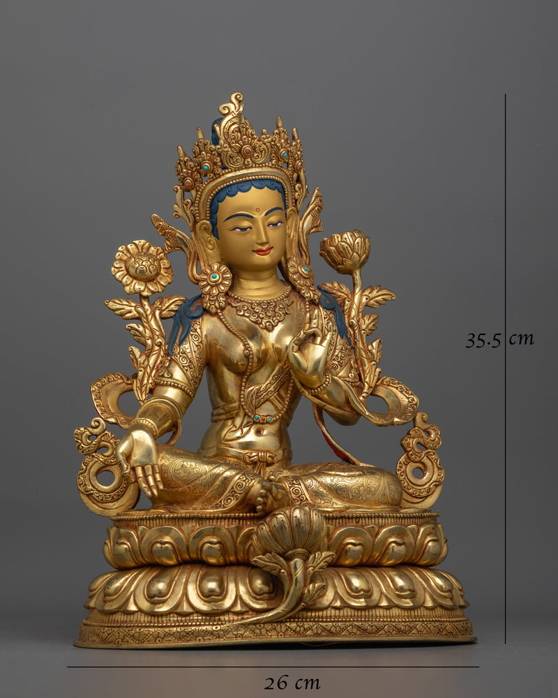 sacred-green-tara-buddha-statue