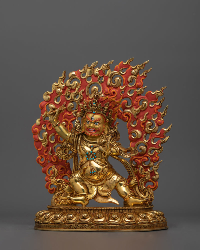 The Protector of the Buddha | Vajrapani Copper Statue