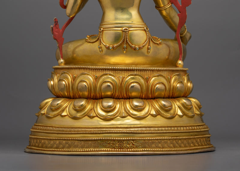 Mother Green Tara Beautiful Sculpture | The Embodiment of Compassion