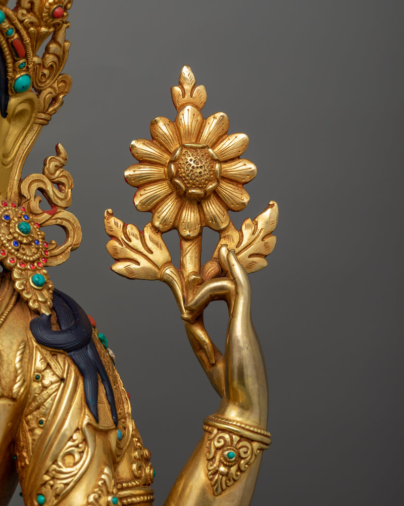 Sacred Chenrezig Statue | The Embodiment of Compassion