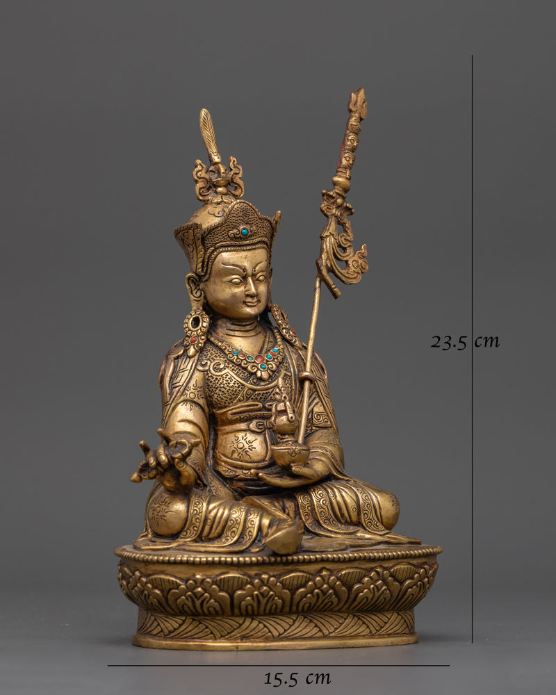 Asian-Made Guru Rinpoche Statue