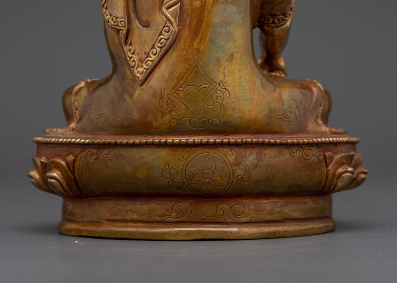 Mitrugpa with Upright Vajra Statue | Spiritual Buddha Sculpture