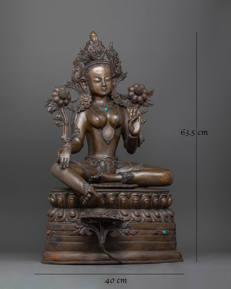 sacred-green-tara-deity