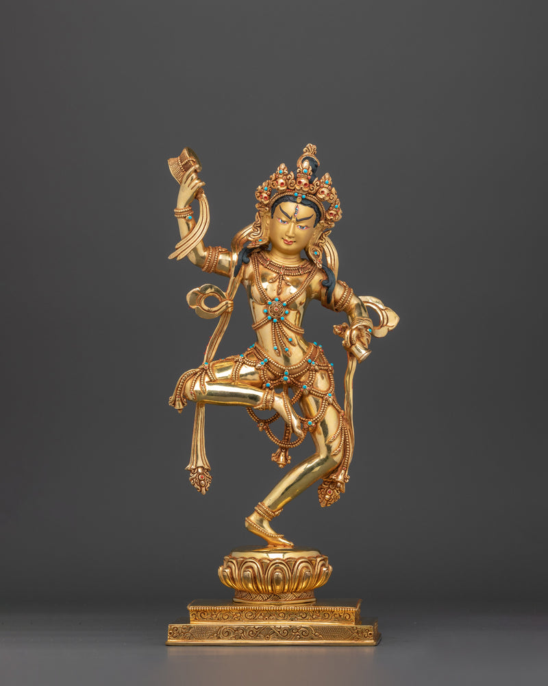 Majestic Yogini Machig Labdron Statue | Wisdom and Compassion Incarnate