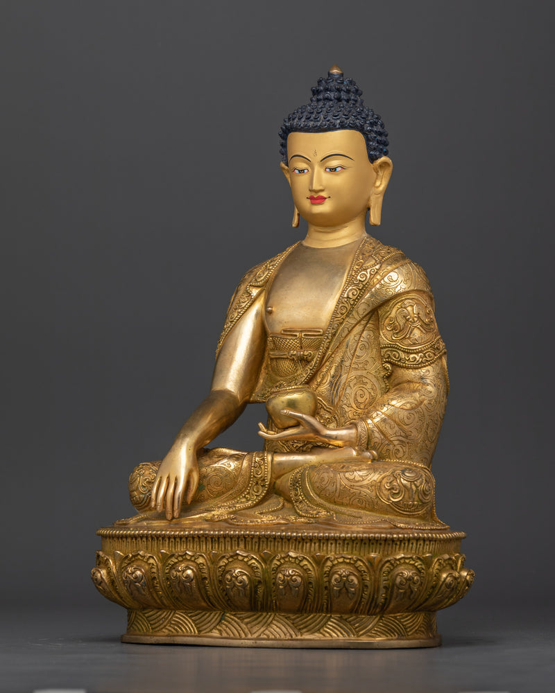 The Enlightened One in Serene Form | Shakyamuni Buddha Statue