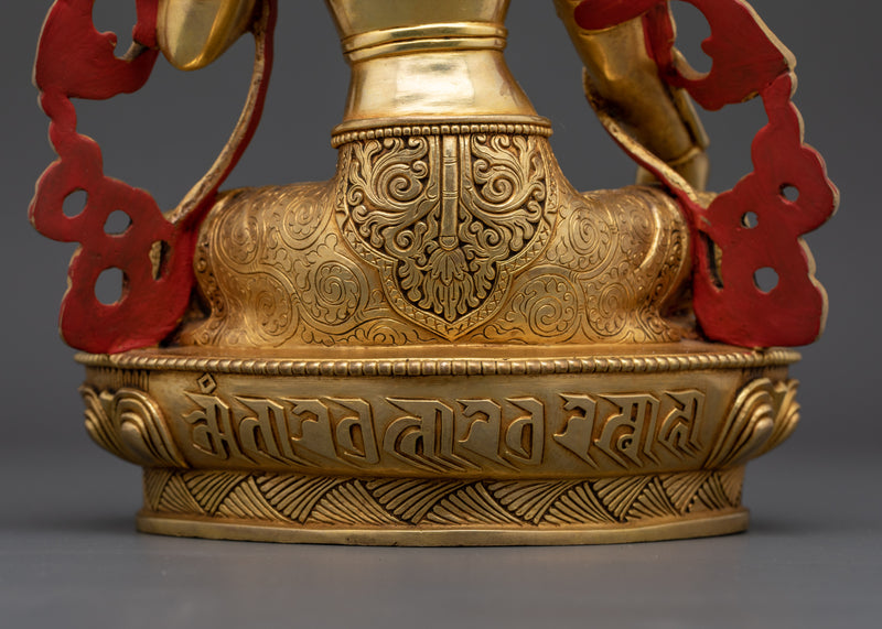 The Compassionate Protector and Swift Savior | Green Tara Hand-crafted Statue