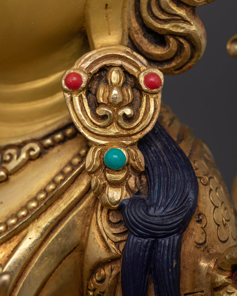 The Compassionate Protector and Swift Savior | Green Tara Hand-crafted Statue