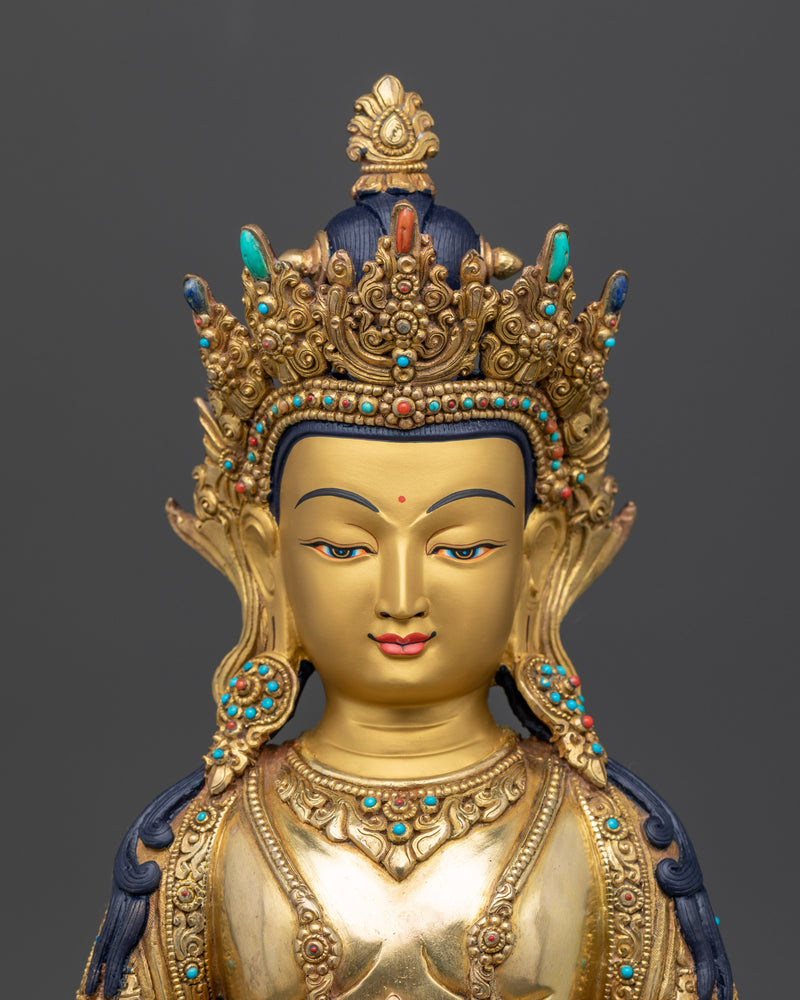 Amitayus Buddha Statue | The Buddha of Infinite Life and Longevity