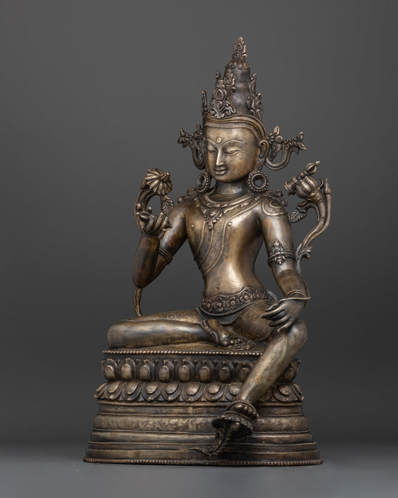 bronze-vajrasattva-sculpture