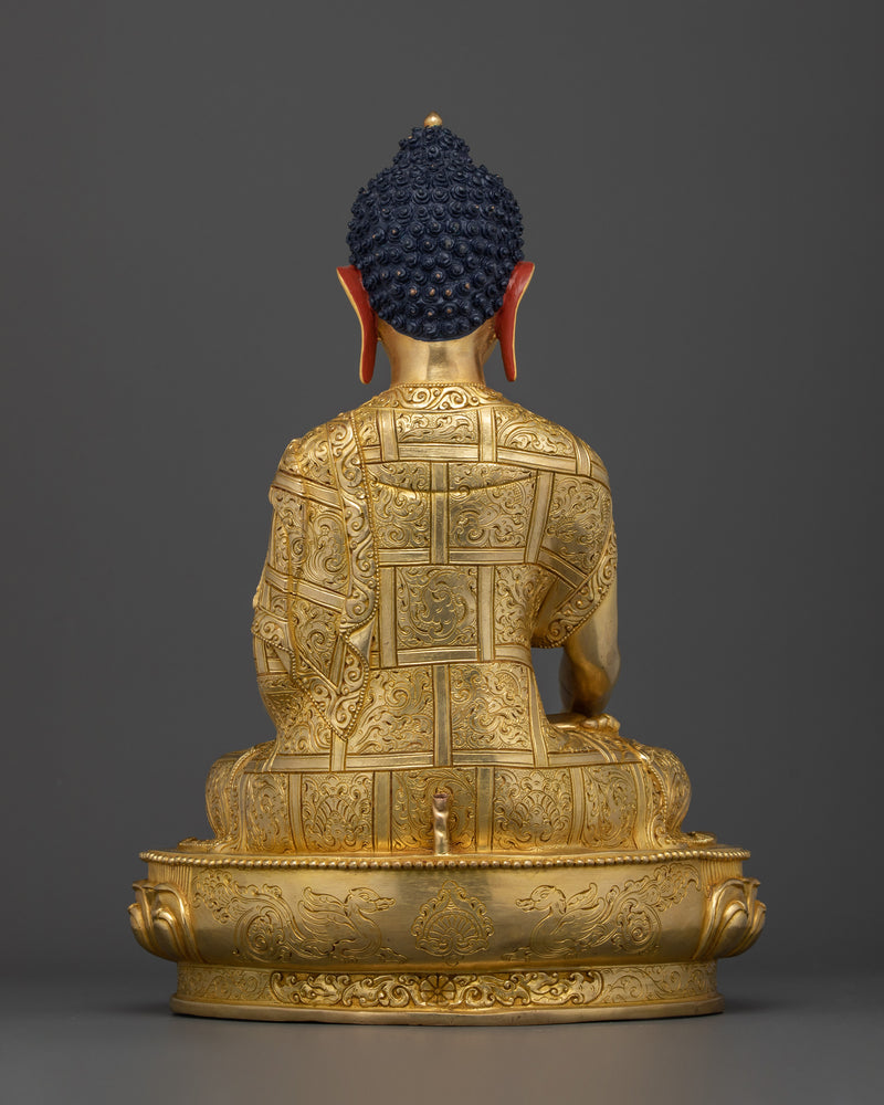 Tibetan Dharma Teacher Shakyamuni Buddha Statue | Enlightened Buddha