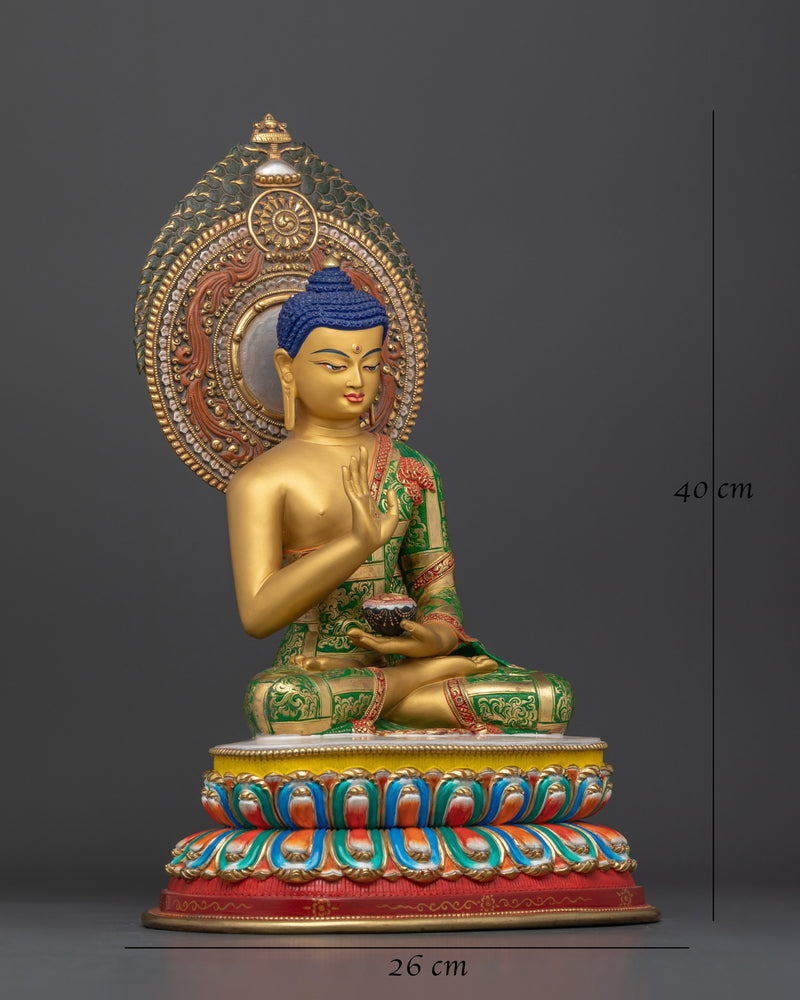 Amogasiddhi Buddha Statue