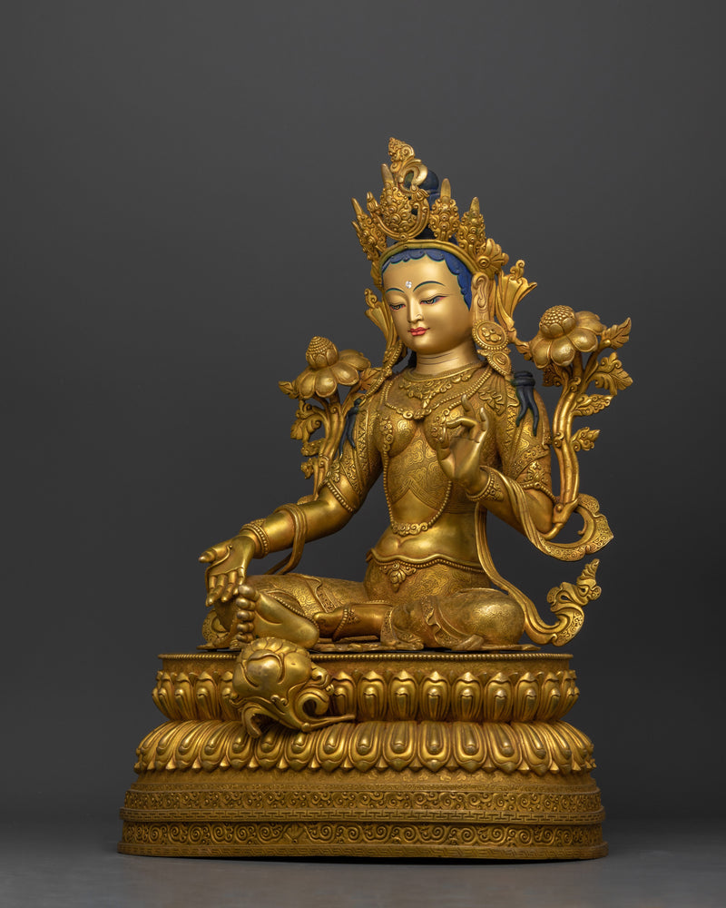 female-green-tara-buddha