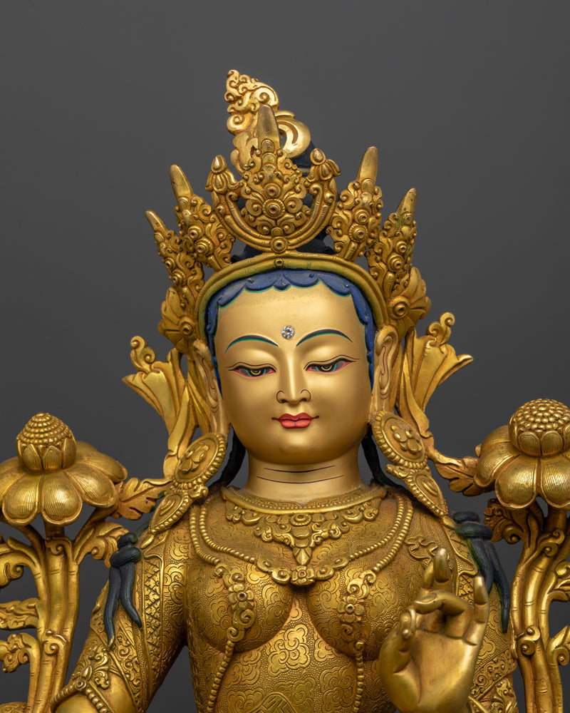 female-green-tara-buddha