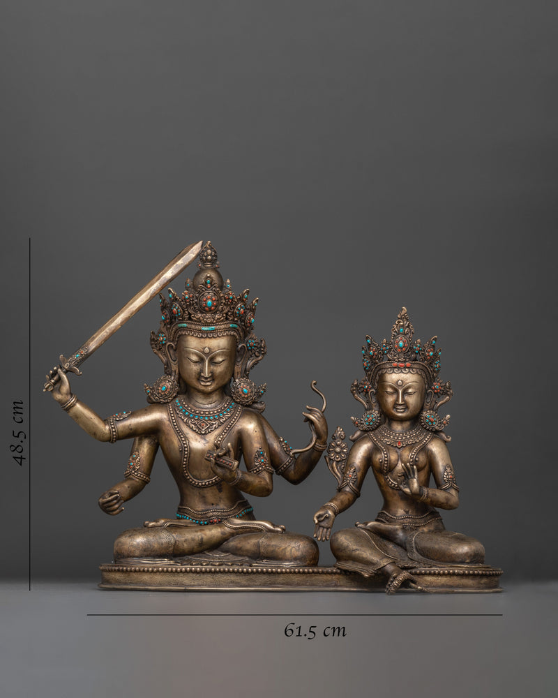 manjushri-and-green-tara