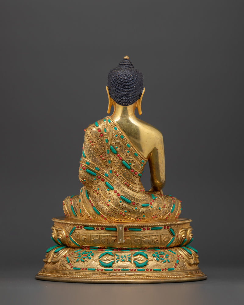 Shakyamuni Buddha in Vajrasana Posture | Symbol of Enlightenment and Inner Peace