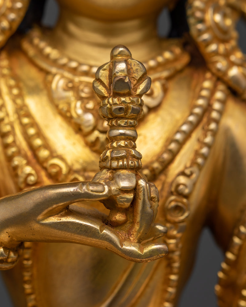 Bodhi Vajrasattva Sculpture | Handcrafted Copper Buddhist Art