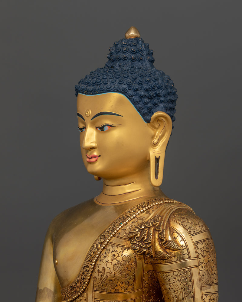 Statue of the Buddha Shakyamuni | Tibetan Buddhist Sculpture