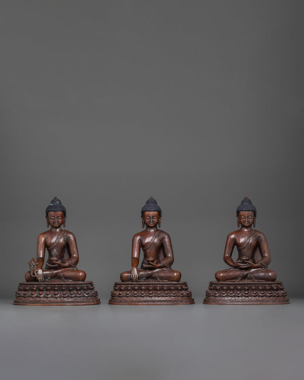 oxidized-three-buddha-set