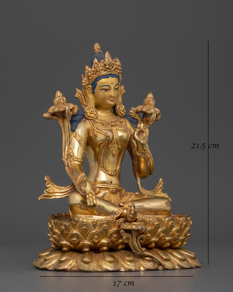 Serene Green Tara in Buddhism | Embodiment of Compassion