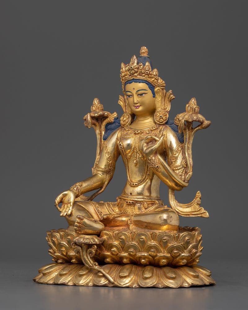 Serene Green Tara in Buddhism | Embodiment of Compassion