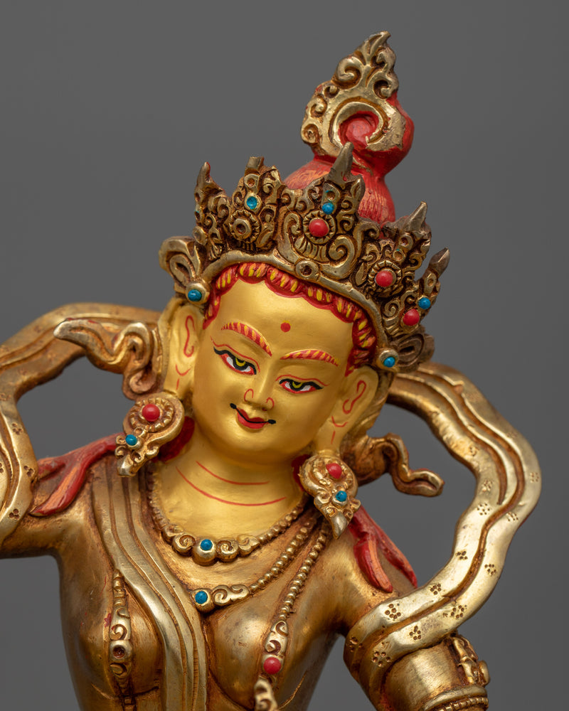 Tibetan Goddess Tashi Tseringma Statue | Protectress of Dharma and Guardian of Practitioners