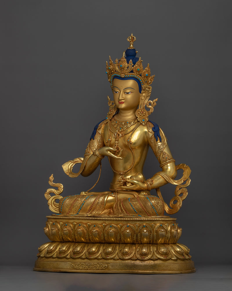 Vajrasattva Prayer Statue | Tibetan Buddhist Deity of Purification