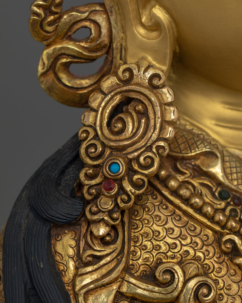 Premium Buddhist Guru Rinpoche Statue | Precious Guru Vajra Master Padmasambhava