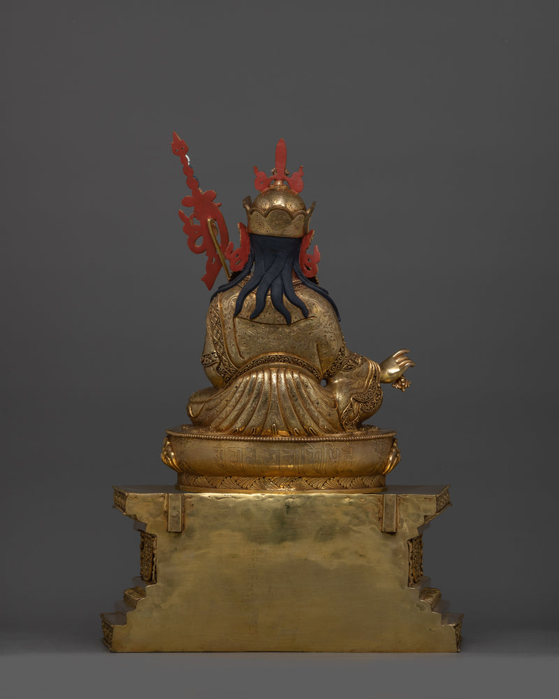 Premium Buddhist Guru Rinpoche Statue | Precious Guru Vajra Master Padmasambhava