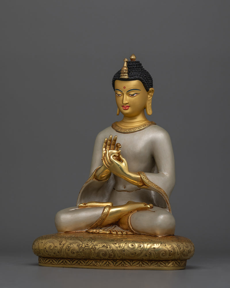 Enlightened Maitreya Buddha Statue | 11.2-Inch Bodhisattva of the Future